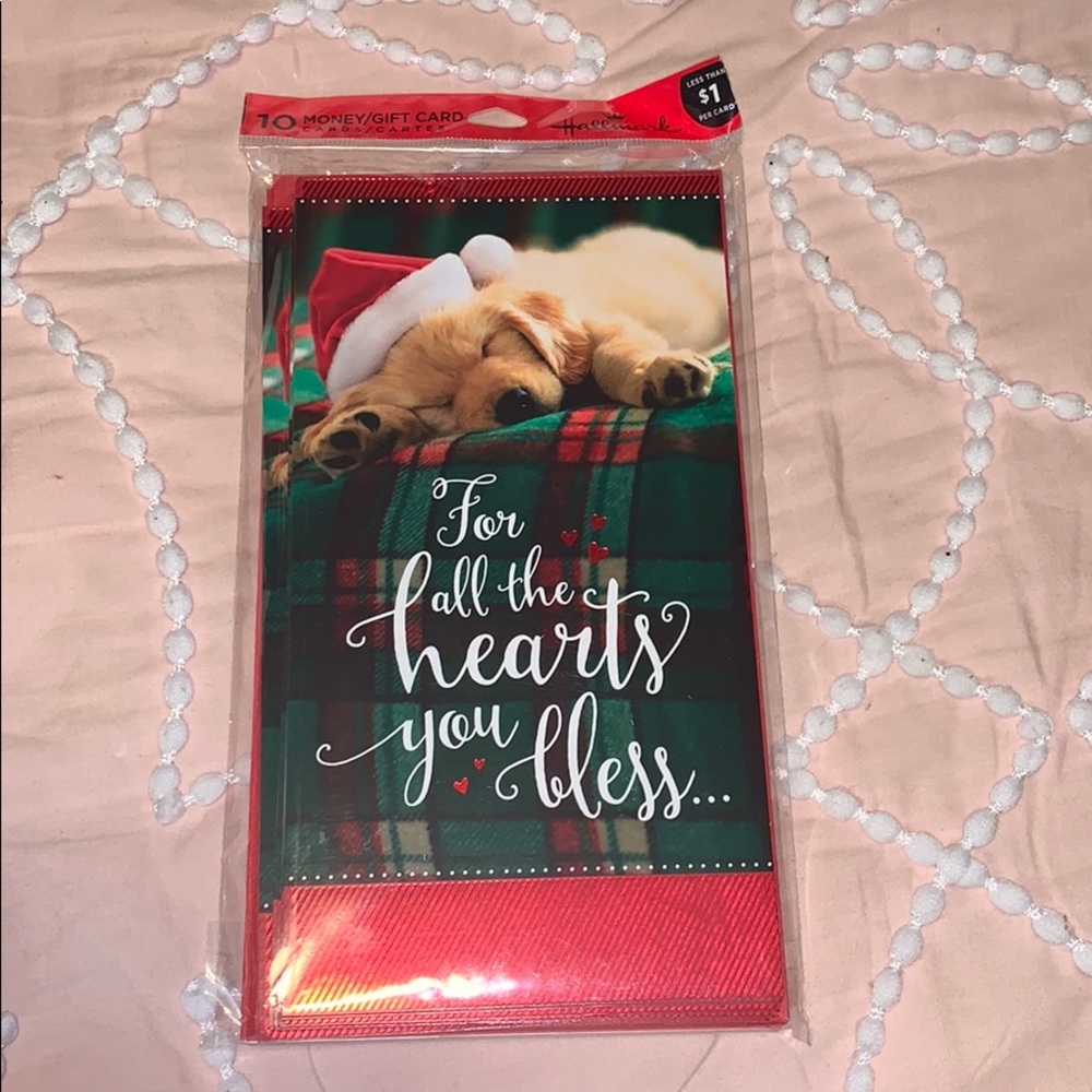 Hallmark 10 pack of money/gift cards